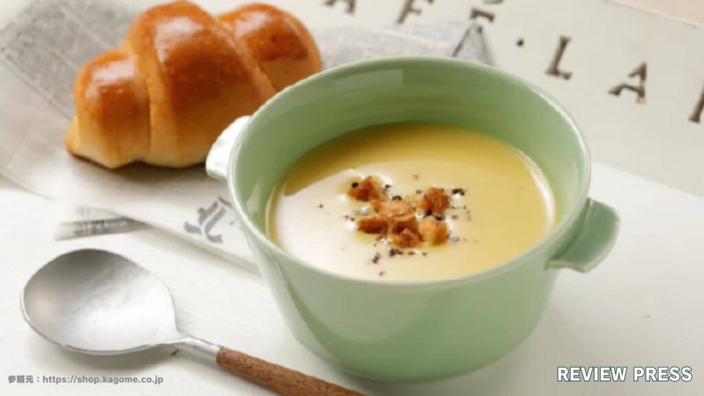 【まずい？】カゴメ野菜と豆の具だくさんポタージュの口コミレビュー！賞味期限まで徹底解説 (1)