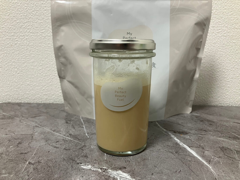 私の完全美容食：水で溶かしたバージョン