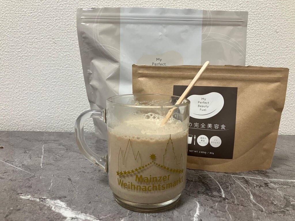 深入り黒豆フレーバーを入れると美味しい2