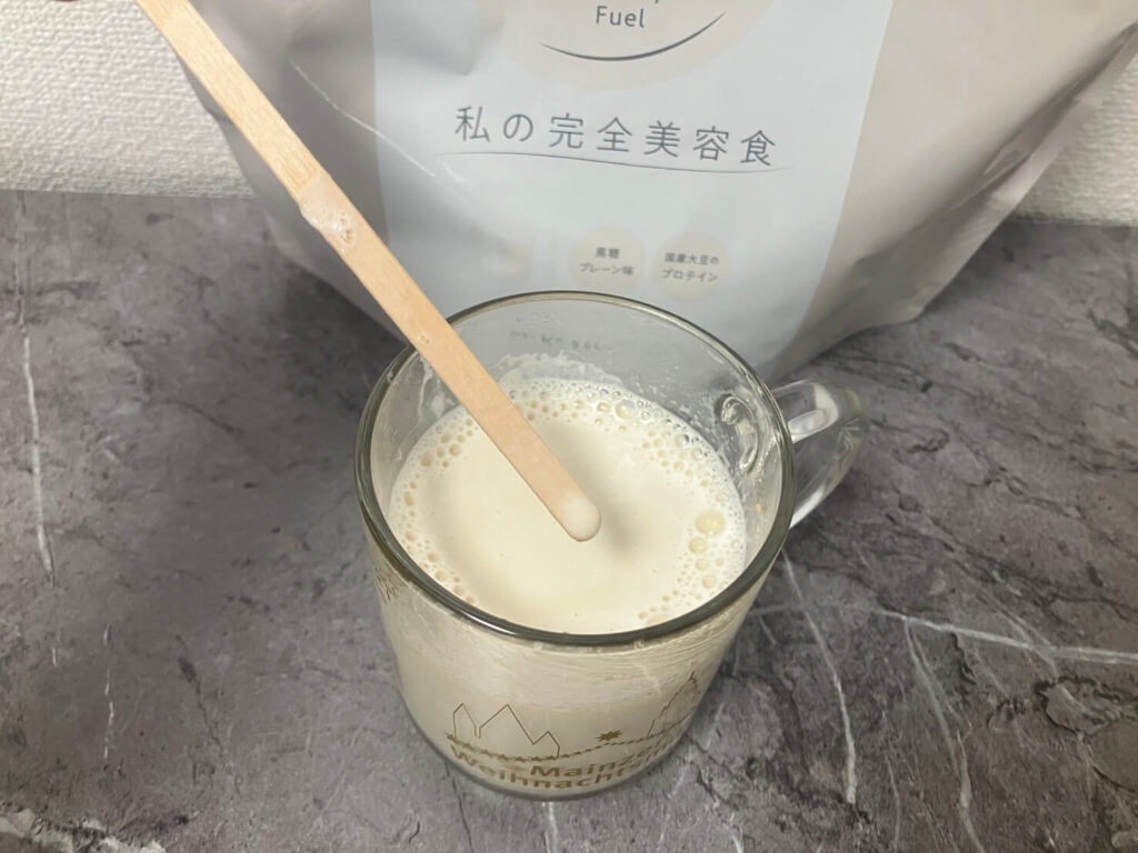 水だろうがお湯だろうがダマにならず溶ける2