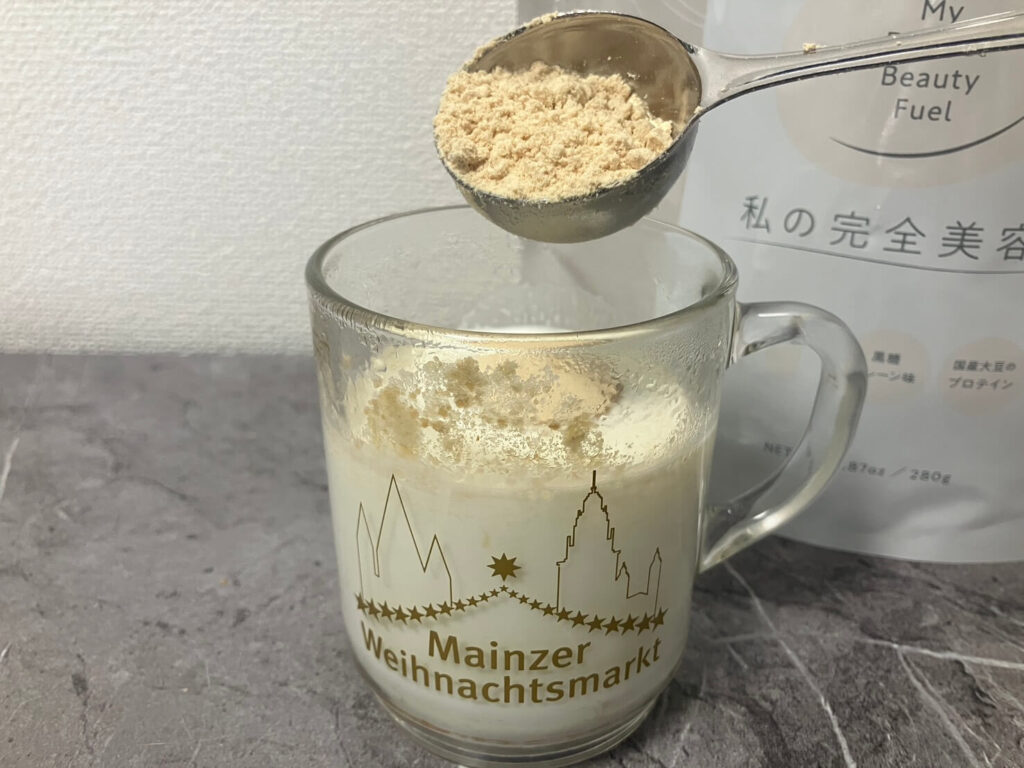 水だろうがお湯だろうがダマにならず溶ける