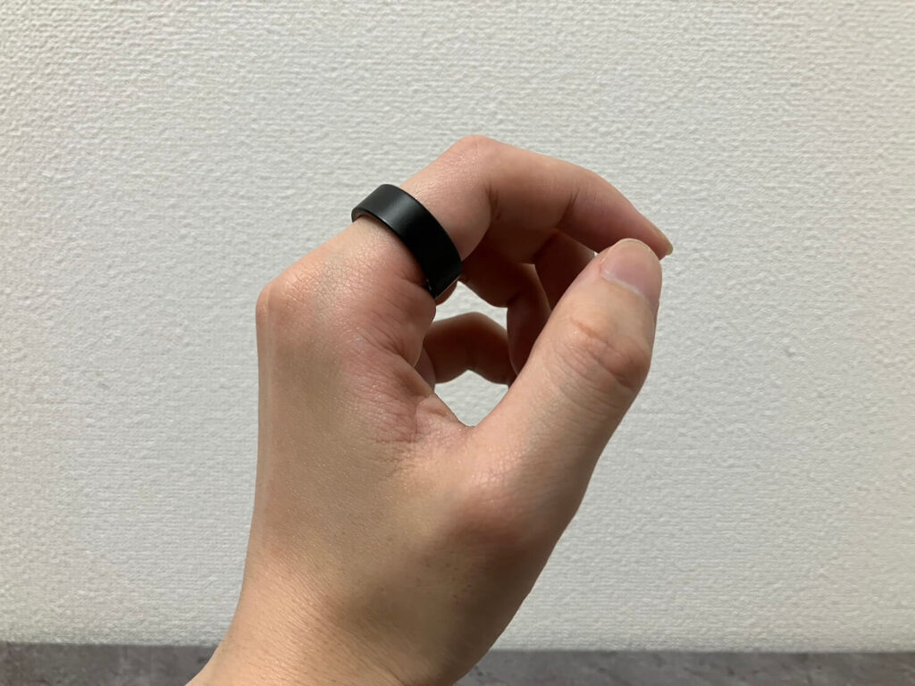 スマートリカバリーリングは着けやすい2