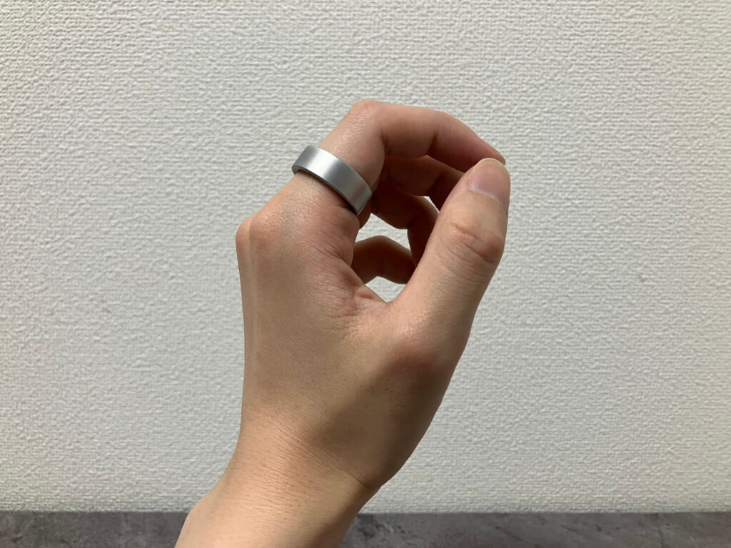 スマートリカバリーリングは着けやすい