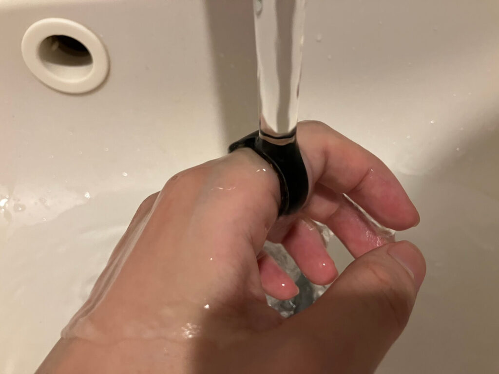 スマートリカバリーリングは防水