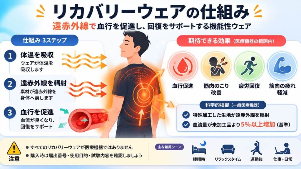 リカバリーウェアの仕組み