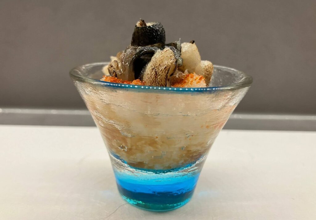メニュー③：鰻の皮ポン酢