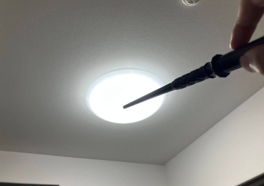 電機のON/OFFする場面