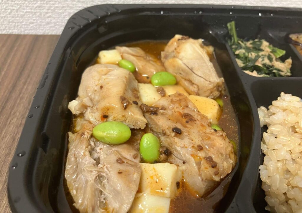 鶏もも肉の麻辣ソース