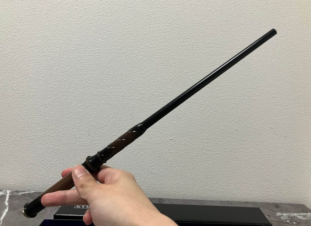 メリット①：玩具ではなく杖感があってワクワクする