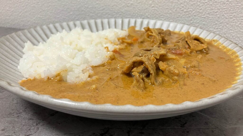 カレーライスとしての完成度が高い