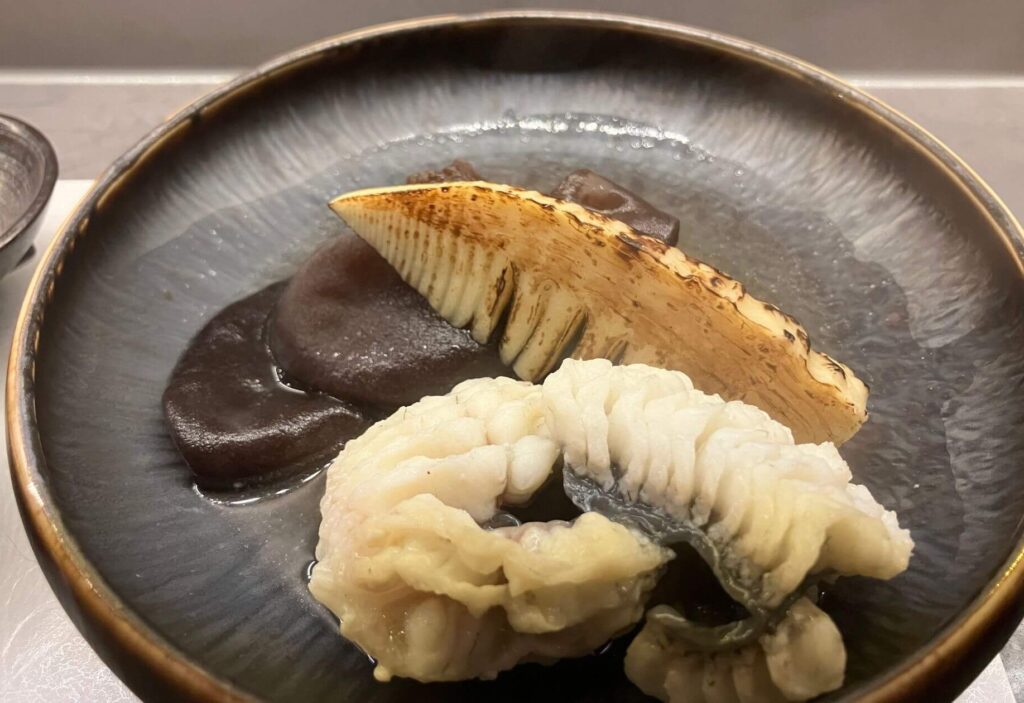 きくらげ、たけのこ、うなぎ