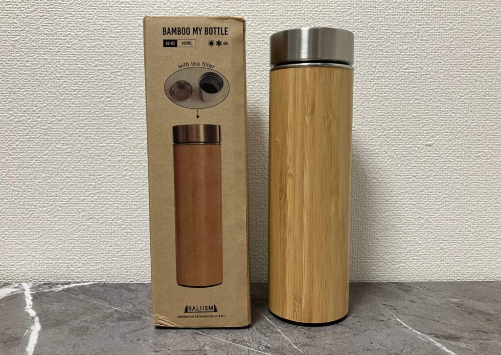 天然竹の水筒「BAMBOO MY BOTTLE BB-02」を使ってみた