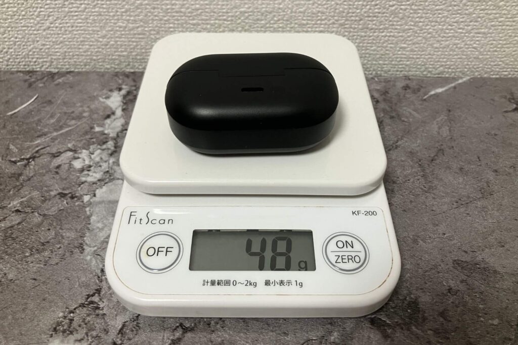 ケースを含めると48g
