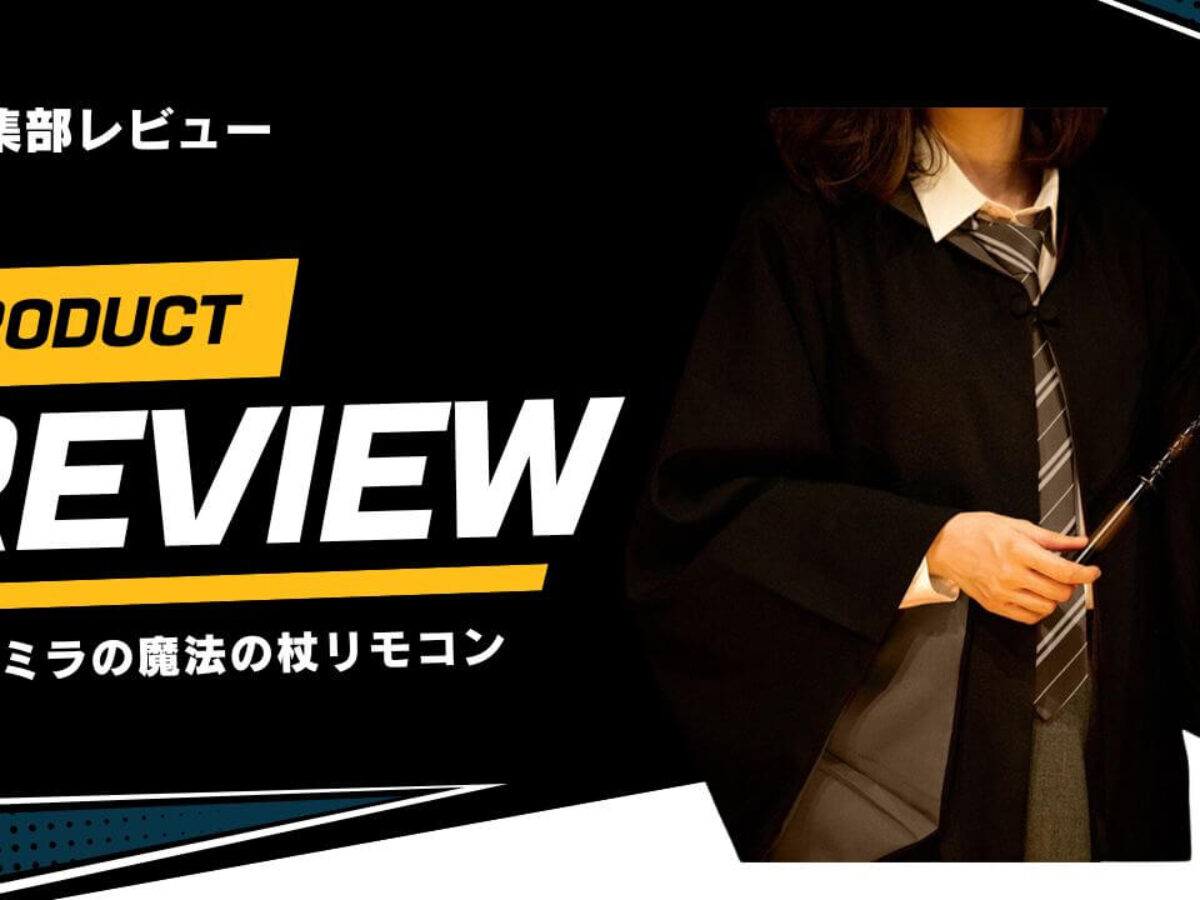魔法】カイミラの杖をレビュー！ハリーポッター風の杖型リモコンの