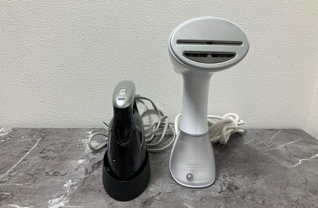 一般的な衣類スチーマーとの比較