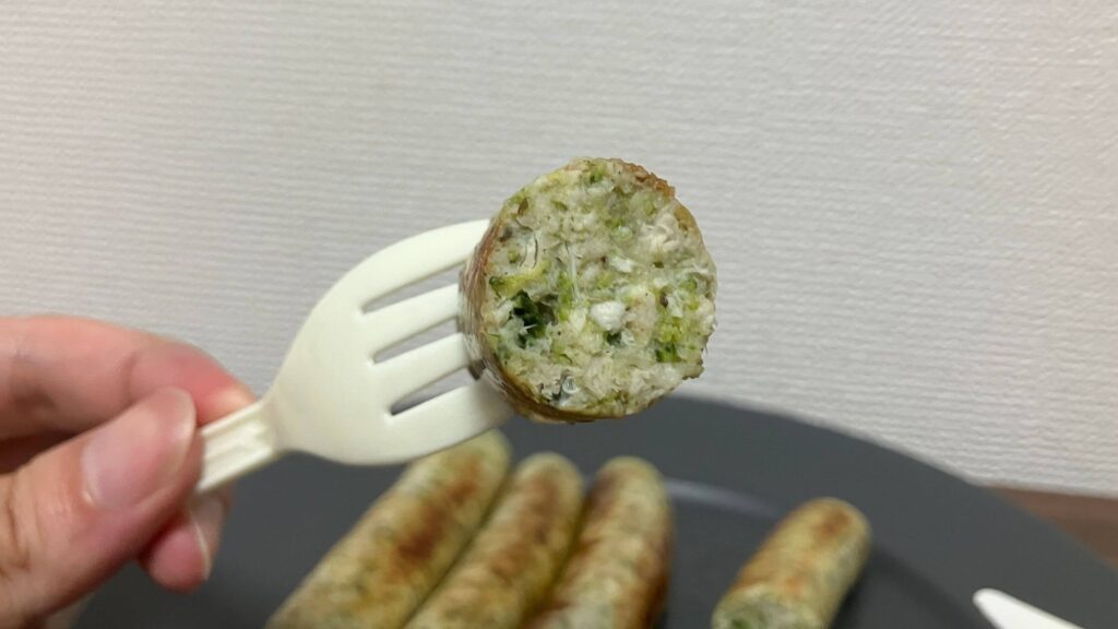 中身はしっとりジューシー