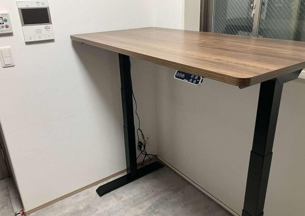 高い状態(約128㎝)