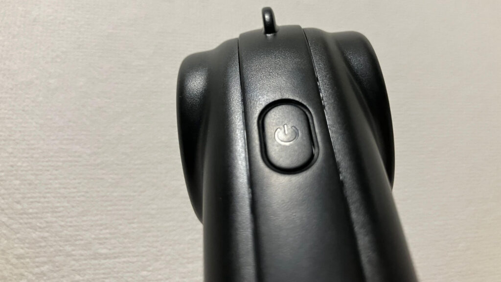 電源ボタンを押すだけで切り替え可能