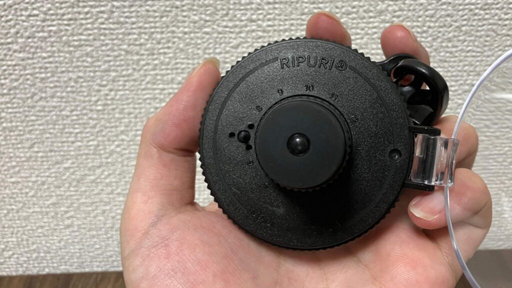 フィルター交換時期が分かるダイヤル付き