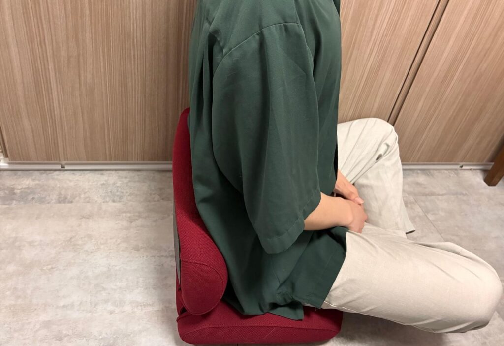 座椅子としても使える