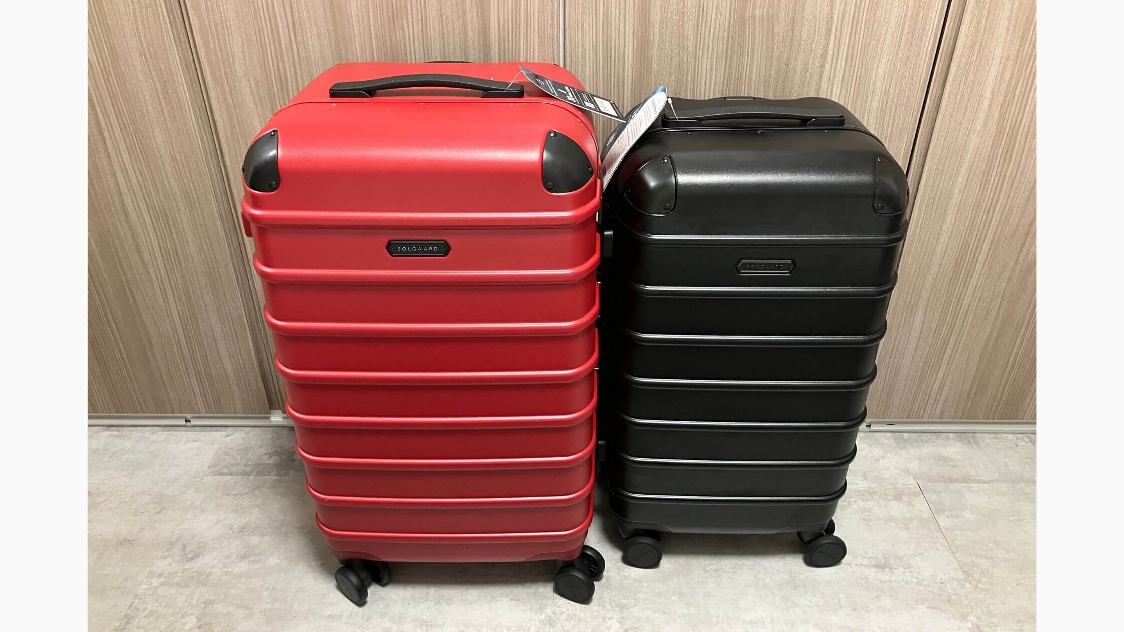 レビュー】SOLGAARDスーツケースの口コミは？Trunk Closetの60Lと91Lを