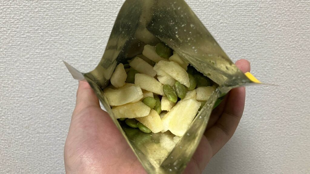 殿様のだだちゃ豆ポテトの中身