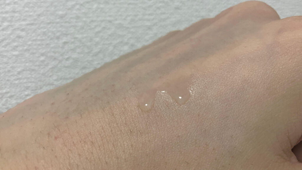 水系アンプルで比較的伸びやすい