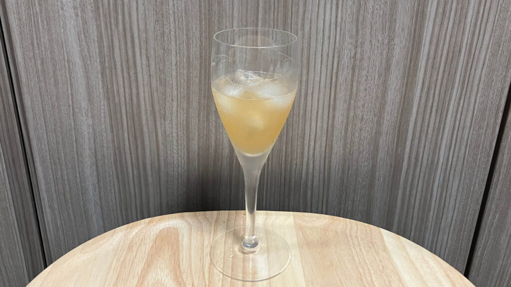 氷を入れると、よりすっきりと飲め