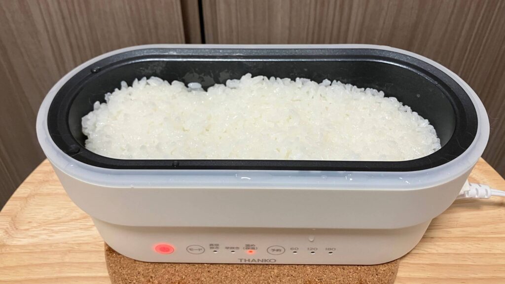 炊きあがりのお米