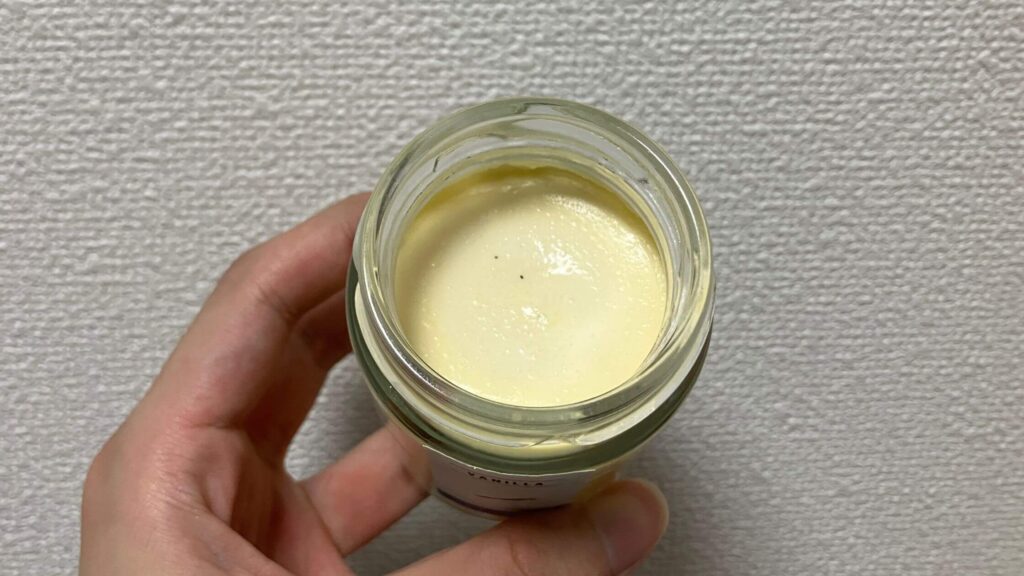 天然バニラビーンズを使用