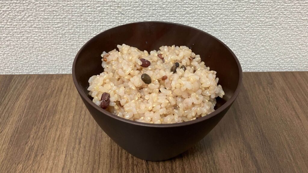 発芽玄米1日目