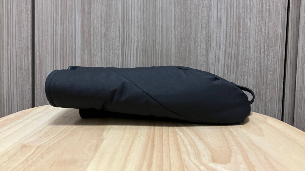 折りたたみ時の厚さ