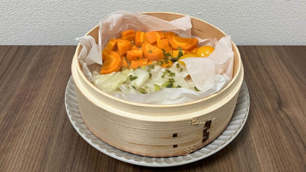 蒸しあがり