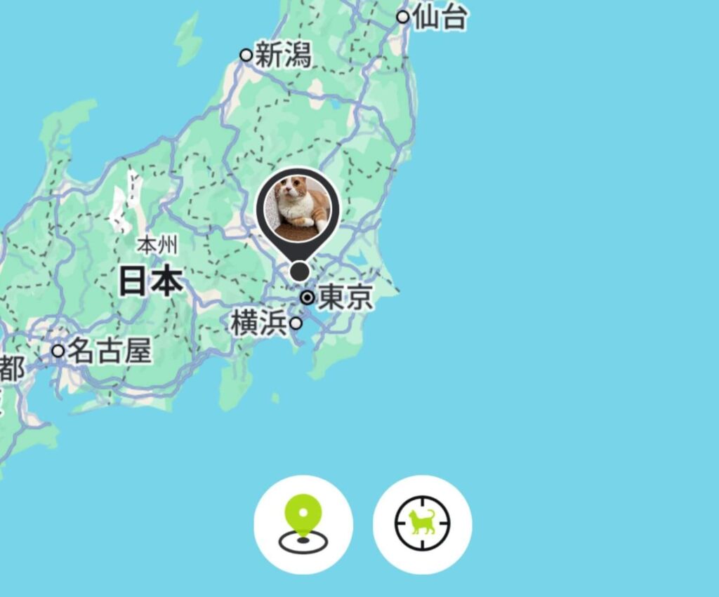 ペットの見守り用デバイスとしても利用できる