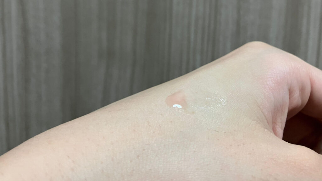 少し重めの使用感