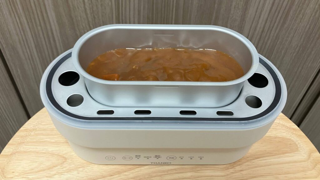 おかずをセットする