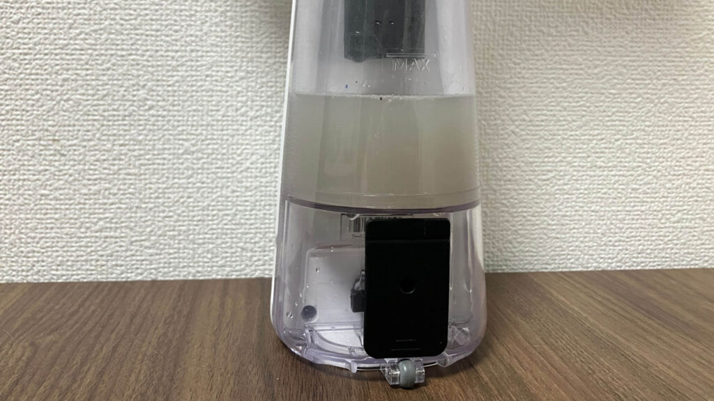 汚水はタンクへ
