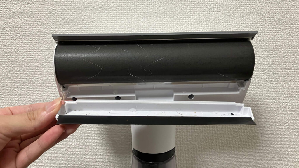 固形ゴミはトレイへ