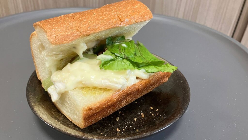 フランスパンと合わせサンドイッチが好み