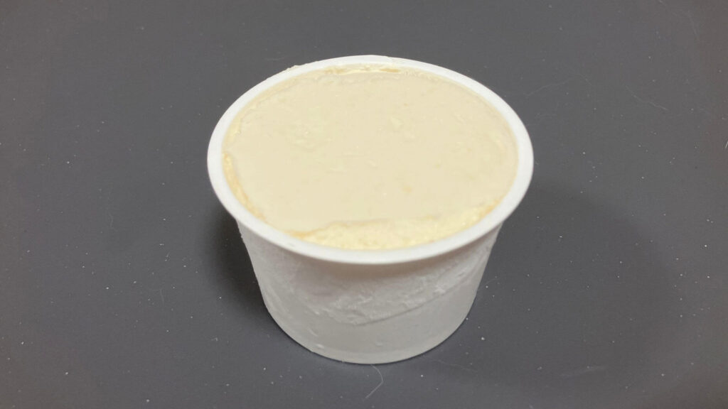 チーズをアイスに仕立てたような味わい